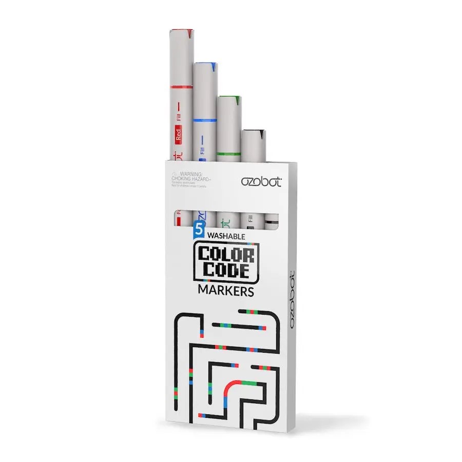 Ozobot värvikoodi markerid