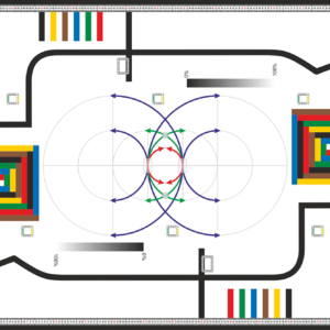 Õppematt LEGO Mindstorms EV3 robootikakomplektile