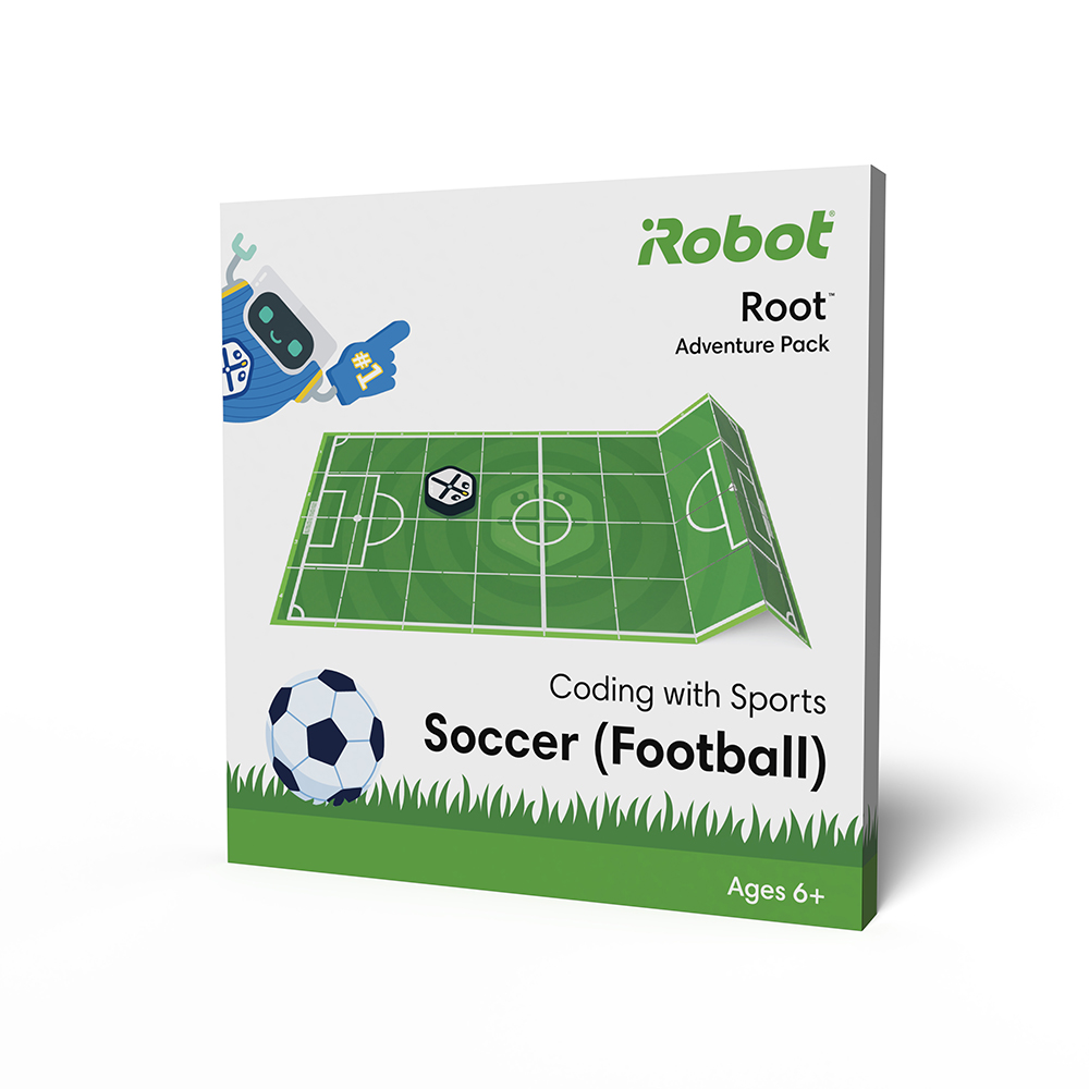 Jalgpall - õppeväljak iRobot Root robotile